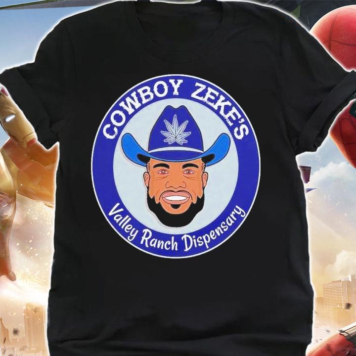 Cowboy Zeke_s Valley Ranch Dispensary Shirt t-shirt