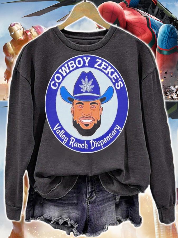 Cowboy Zeke_s Valley Ranch Dispensary Shirt t-shirt