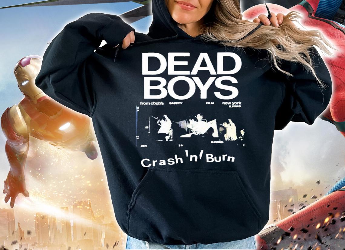 Dead Boys Crash 'N' Burn Shirt t-shirt