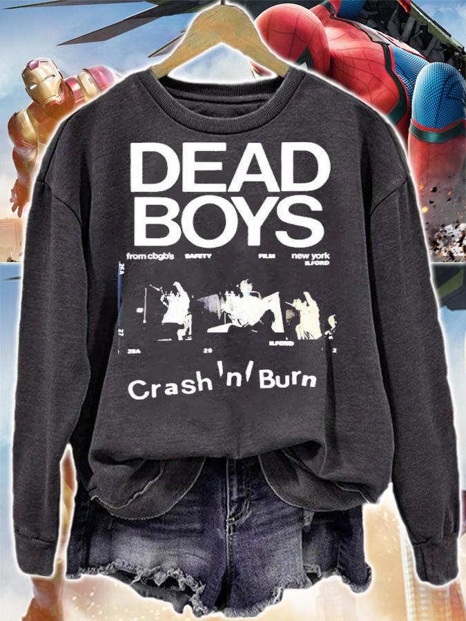 Dead Boys Crash 'N' Burn Shirt t-shirt