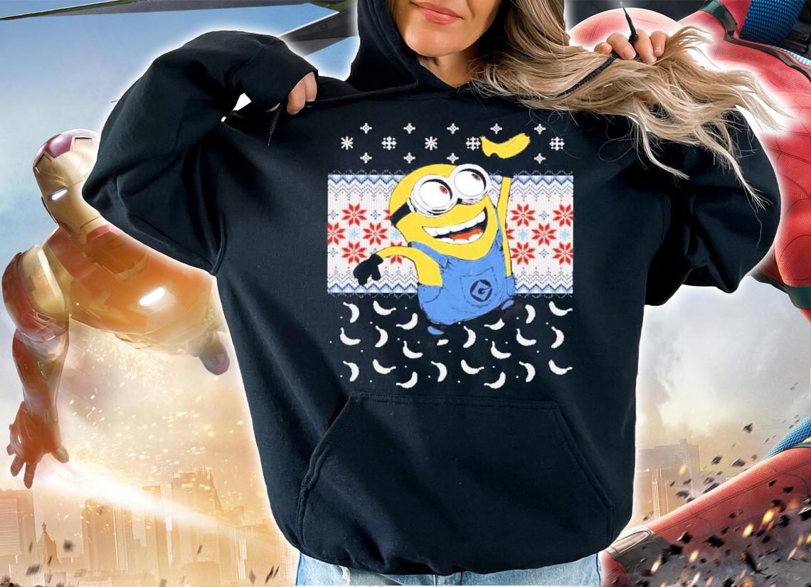 Despicable Me Minion Banana New Year Christmas Party Shirt t-shirt hoodie