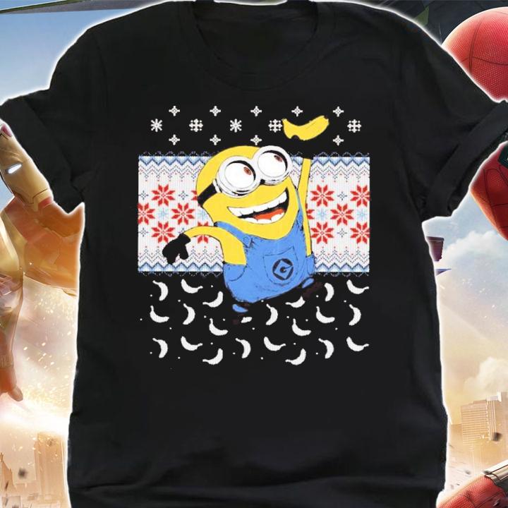 Despicable Me Minion Banana New Year Christmas Party Shirt t-shirt shirt