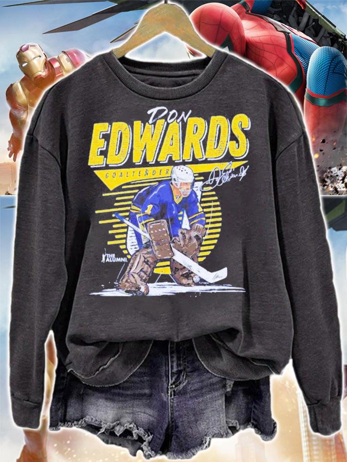 Don Edwards Buffalo Comet Hockey T-Shirt t-shirt