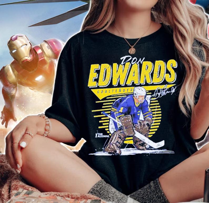 Don Edwards Buffalo Comet Hockey T-Shirt t-shirt