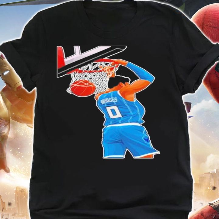 Dunk Back Miles Bridges 0 Basketball Shirt t-shirt shirt