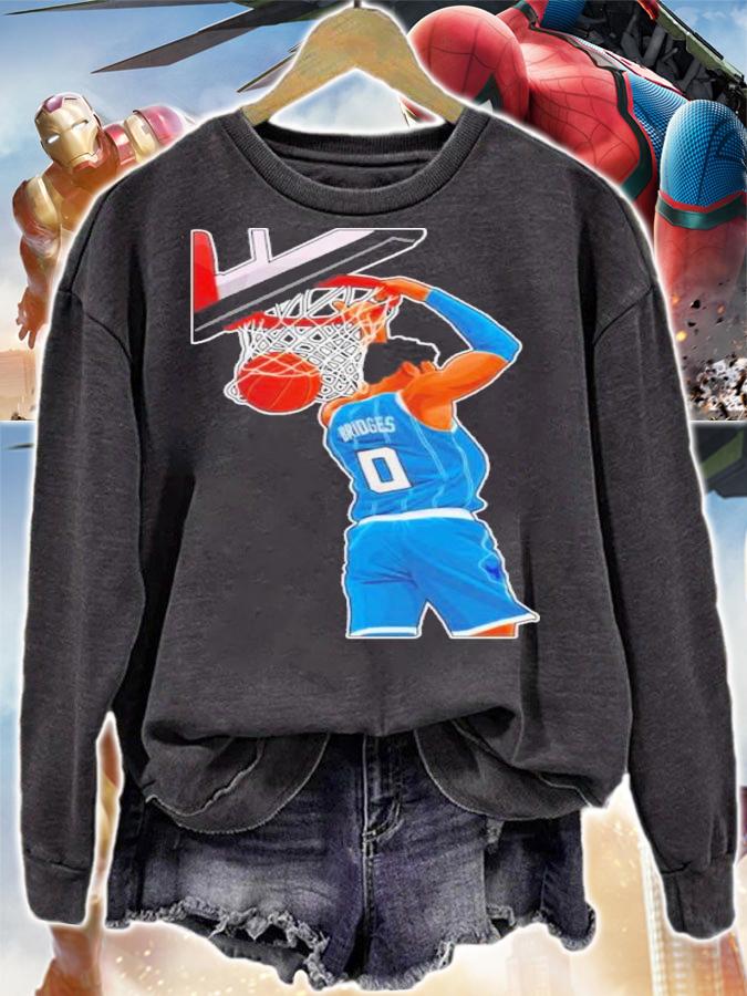Dunk Back Miles Bridges 0 Basketball Shirt t-shirt sweatshirt
