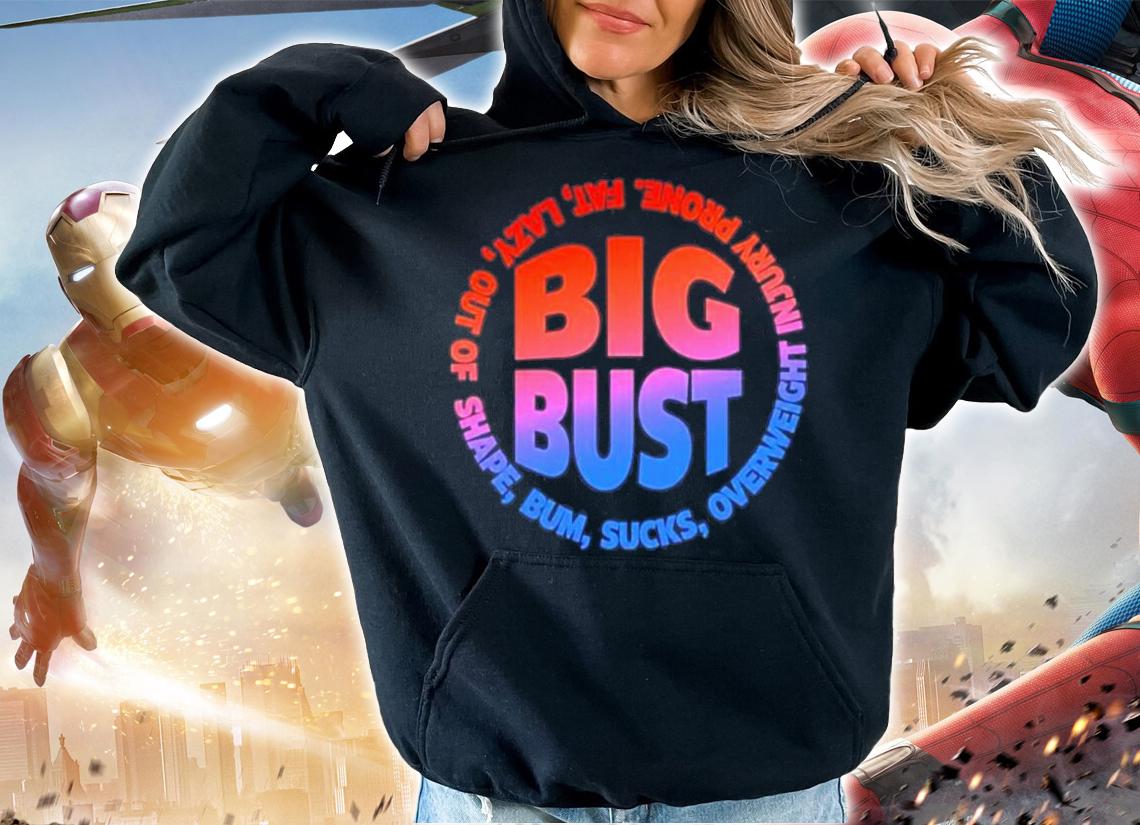Fat Lazy Out Of Shape Bum Sucks Overweight Injury Prone Mekhi Becton Big Bust Shirt t-shirt hoodie