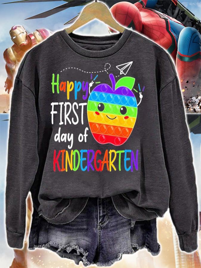First Day Of Kindergarten Teacher Boys Girls Back To School Shirt t-shirt