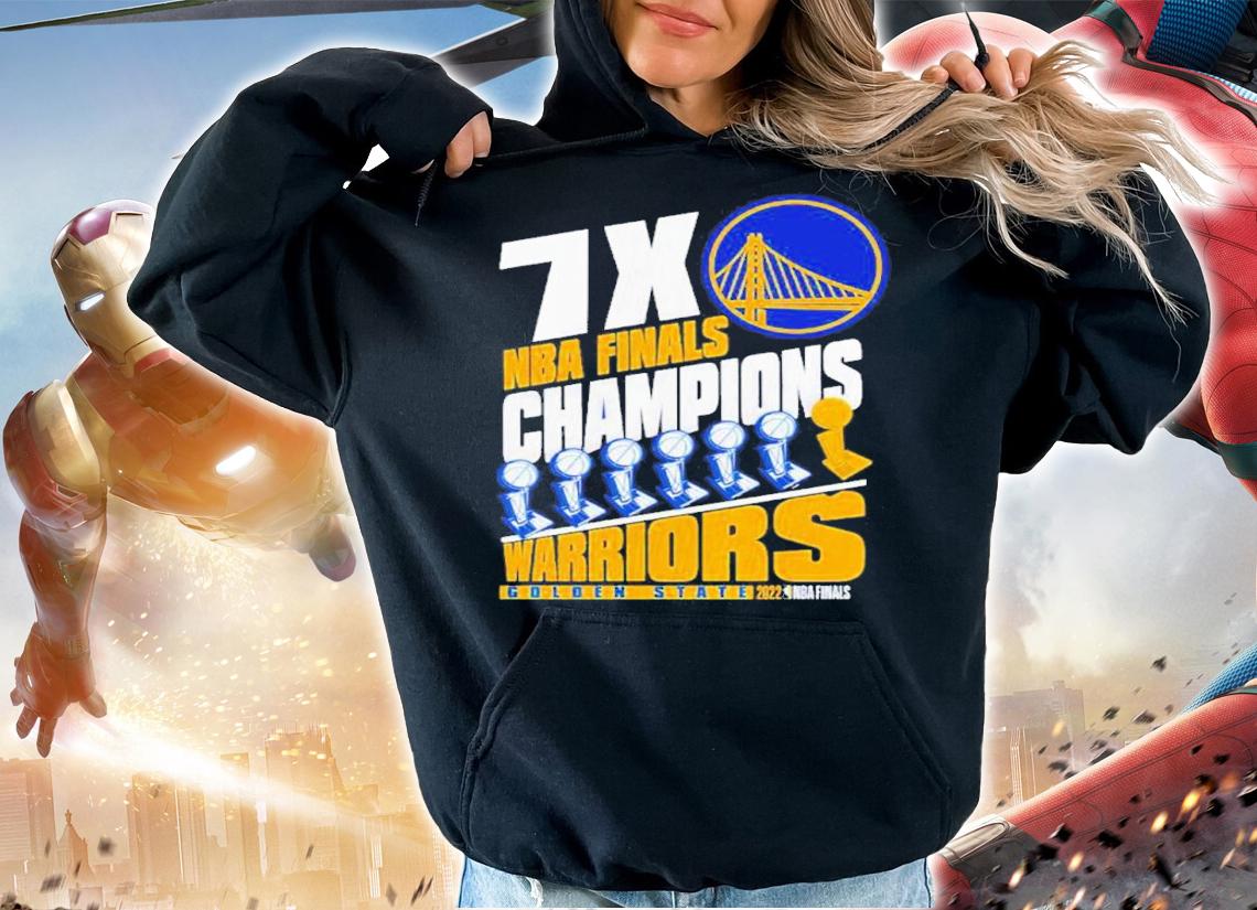 Golden State Warriors 7X NBA Finals Champions 2022 Shirt t-shirt hoodie