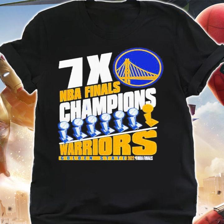 Golden State Warriors 7X NBA Finals Champions 2022 Shirt t-shirt shirt