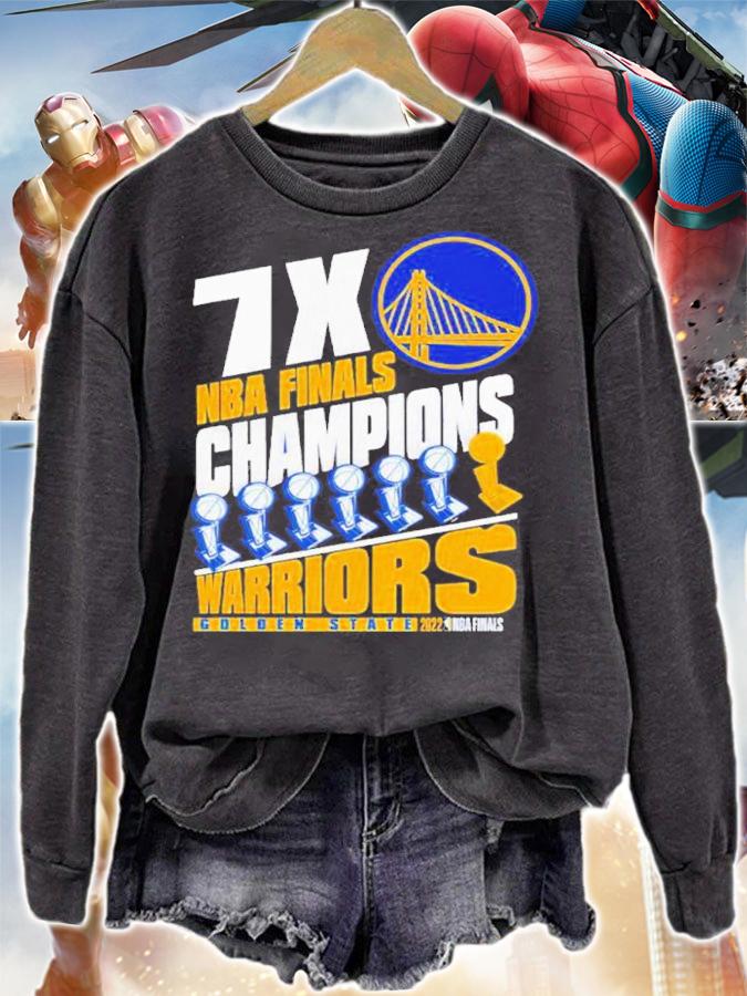 Golden State Warriors 7X NBA Finals Champions 2022 Shirt t-shirt sweatshirt