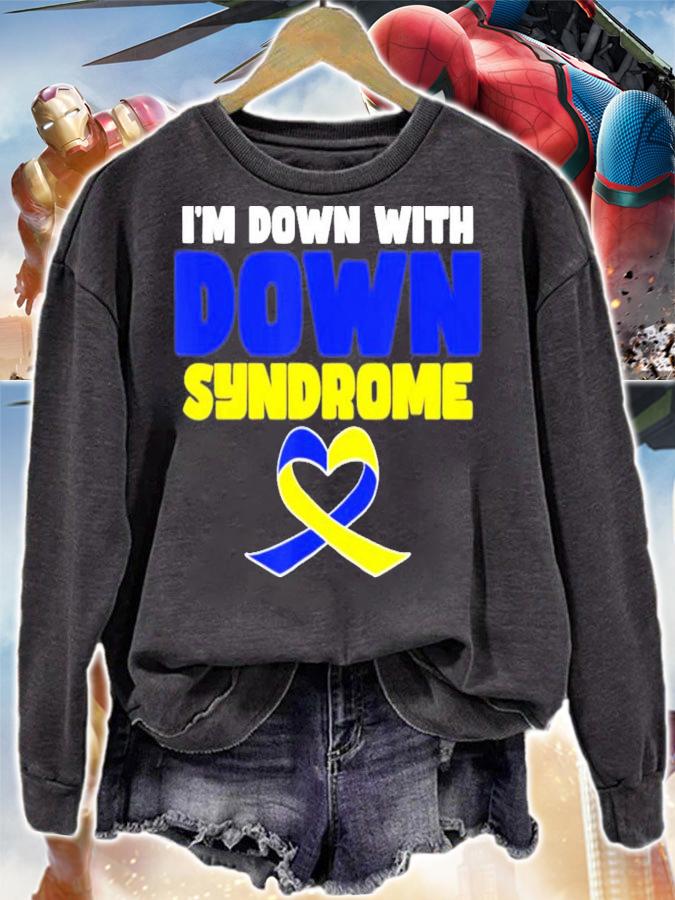 I'm Down With Down Syndrome T-Shirt t-shirt