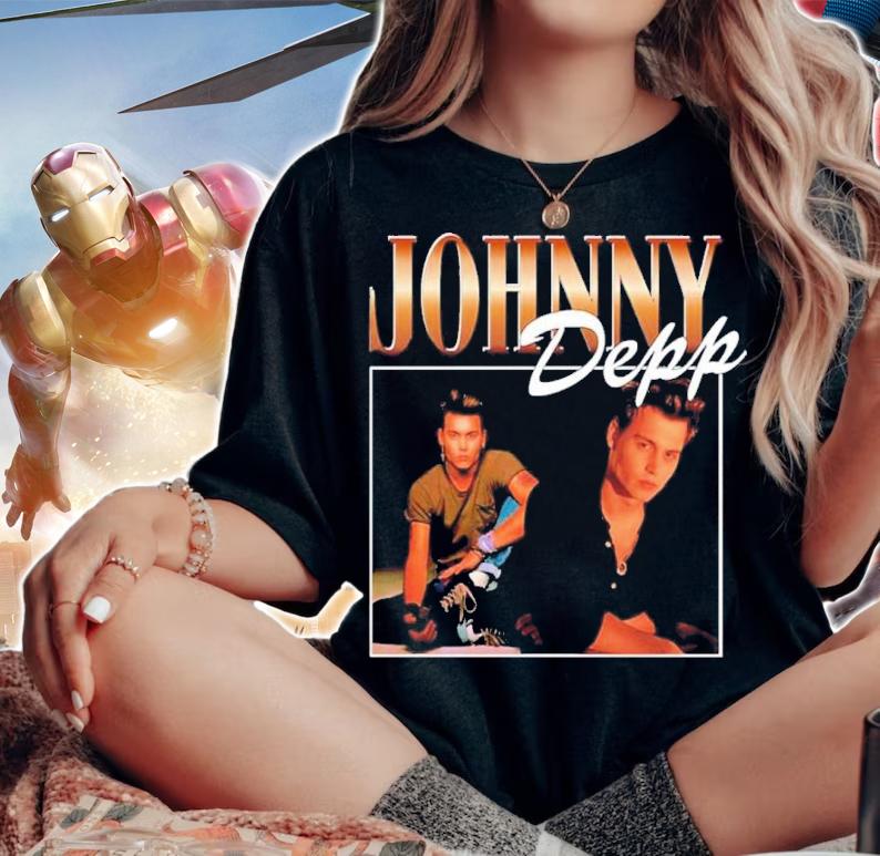 Johnny Depp 90s Shirt t-shirt