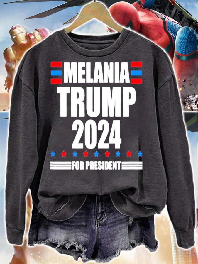 Melania Trump 2024 President Republican Patriot Shirt t-shirt