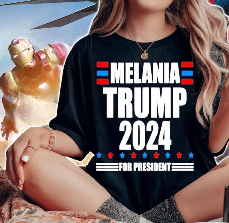 Melania Trump 2024 President Republican Patriot Shirt t-shirt