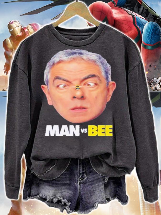 Movie Rowan Atkinson Man Vs Bee Movie Shirt t-shirt