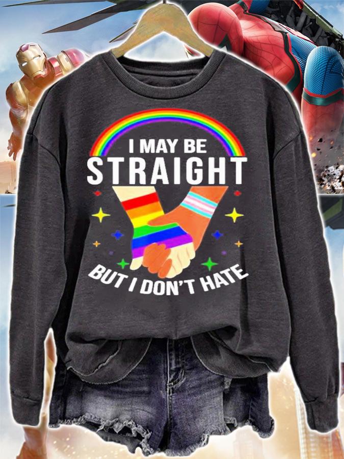 Pride Month I May Be Straight But I Don't Hate LGBT Gay Shirt t-shirt