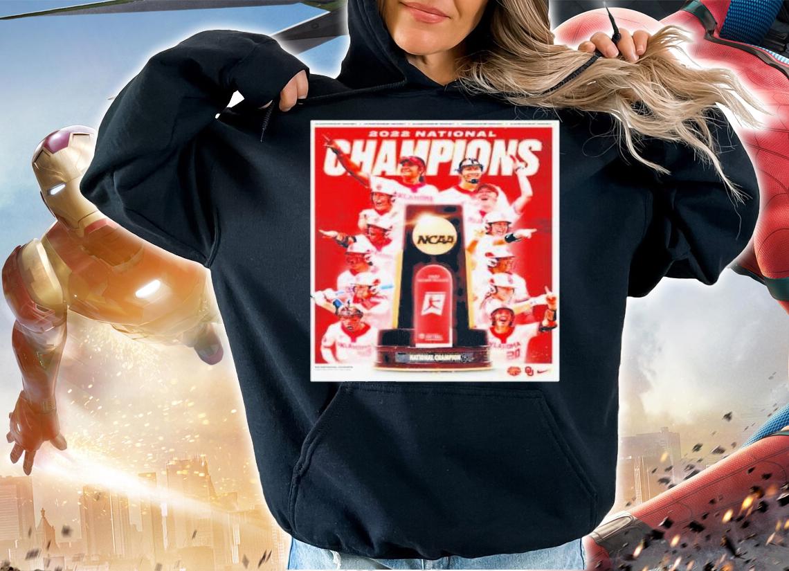 NCAA Softball Back 2 Back Oklahoma Sooners Are 2022 National Champions Shirt t-shirt hoodie