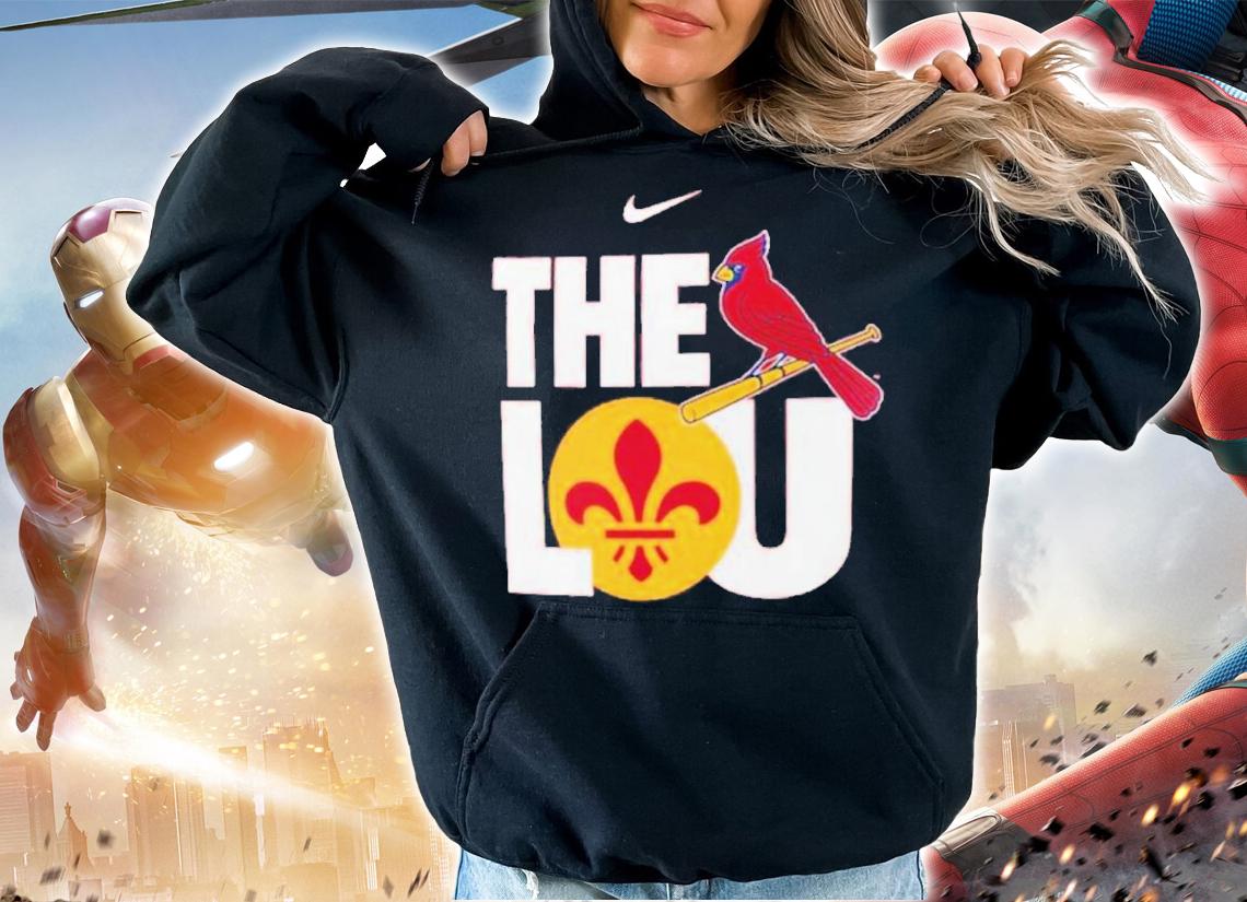 Nike Red St. Louis Cardinals The Lou Local Team Shirt t-shirt hoodie