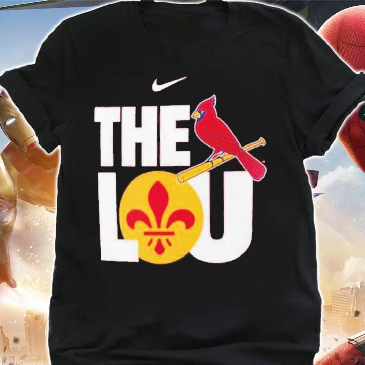 Nike Red St. Louis Cardinals The Lou Local Team Shirt t-shirt shirt