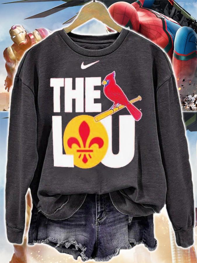 Nike Red St. Louis Cardinals The Lou Local Team Shirt t-shirt sweatshirt