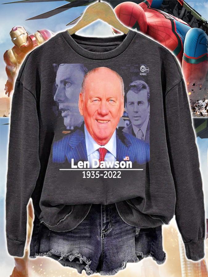 Rest In Peace Len Dawson 1935-2022 Shirt t-shirt sweatshirt