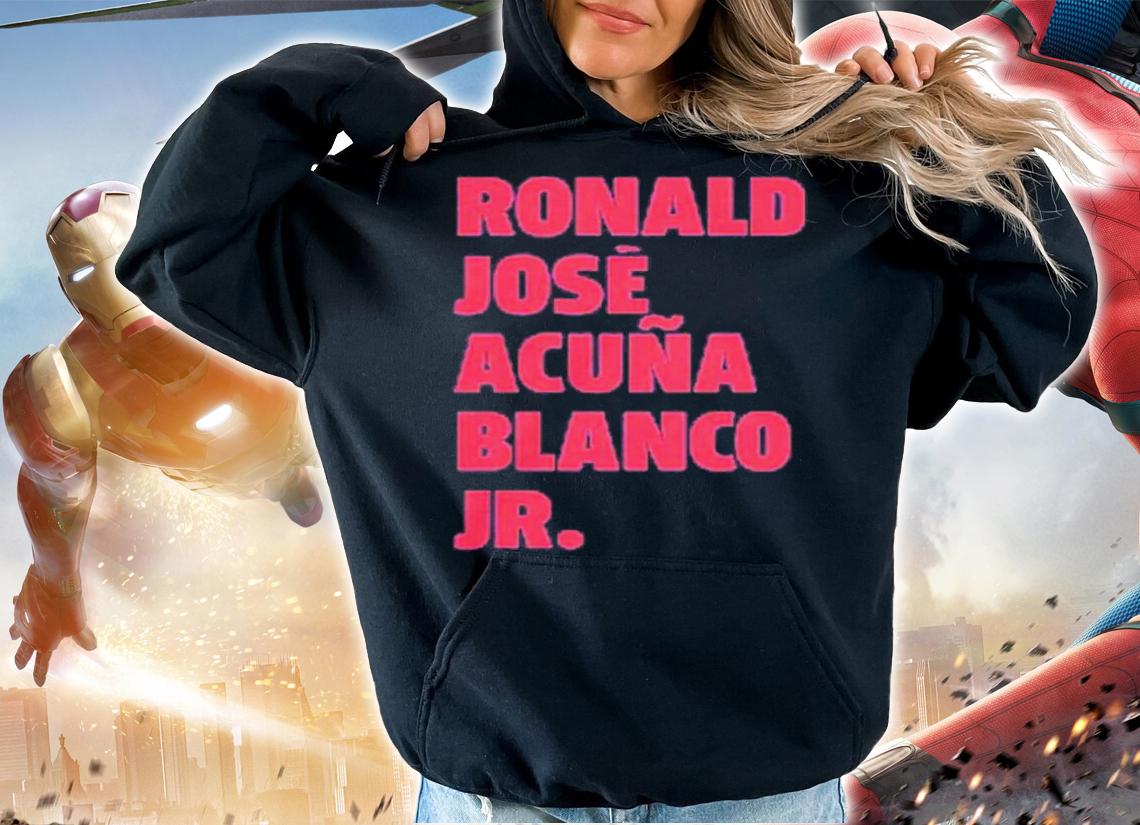 Ronald Jos Acua Blanco Jr Shirt t-shirt