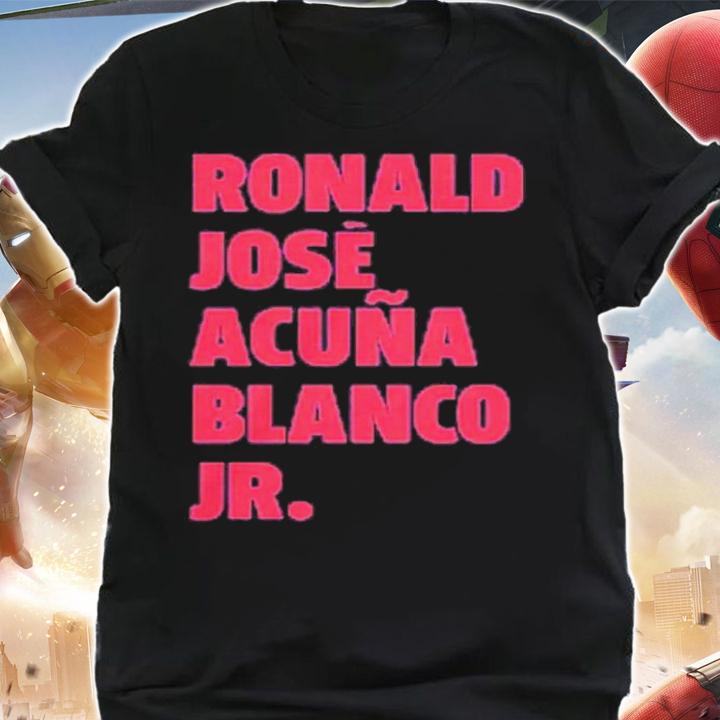 Ronald Jos Acua Blanco Jr Shirt t-shirt