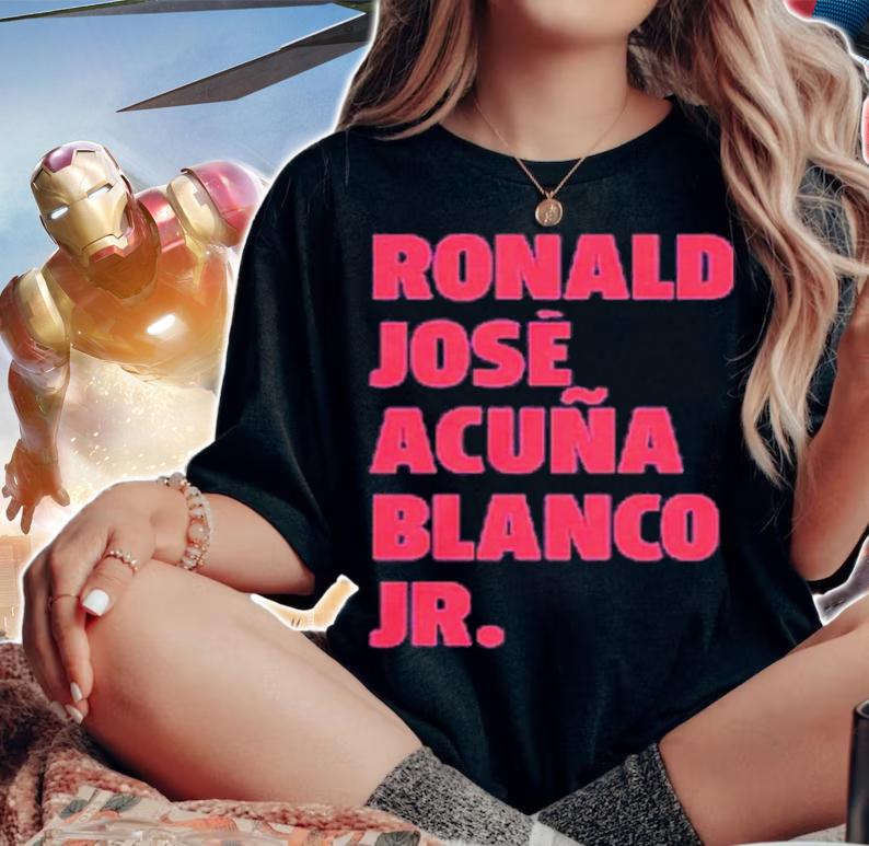 Ronald Jos Acua Blanco Jr Shirt t-shirt