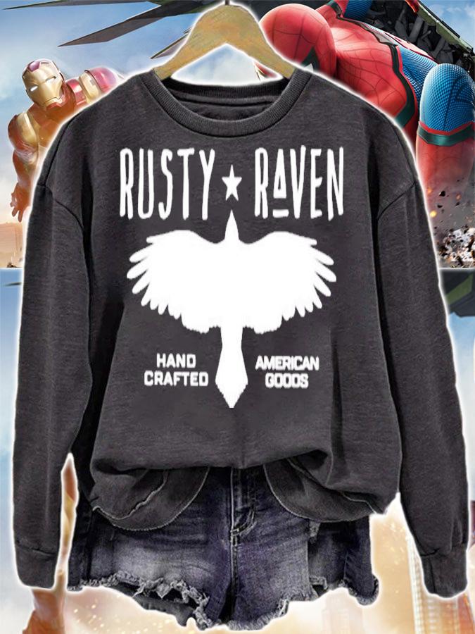 Rusty Raven Hand Crafted American Goods Shirt t-shirt sweatshirt