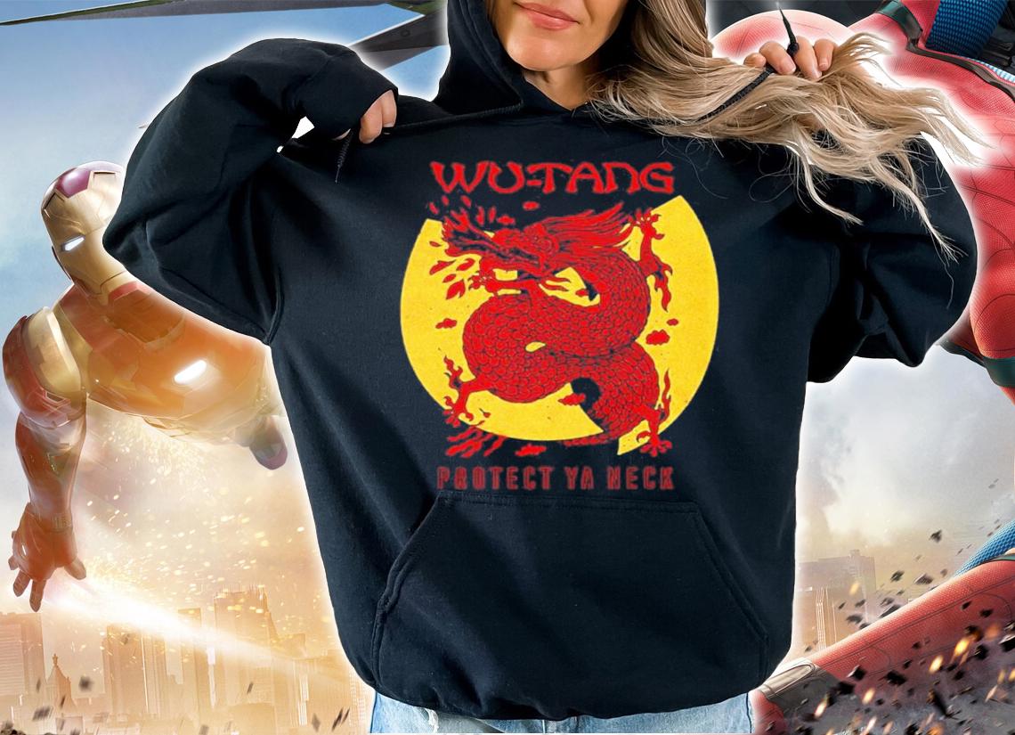 Shaolin Wu Vintage Red Dragon Shirt t-shirt