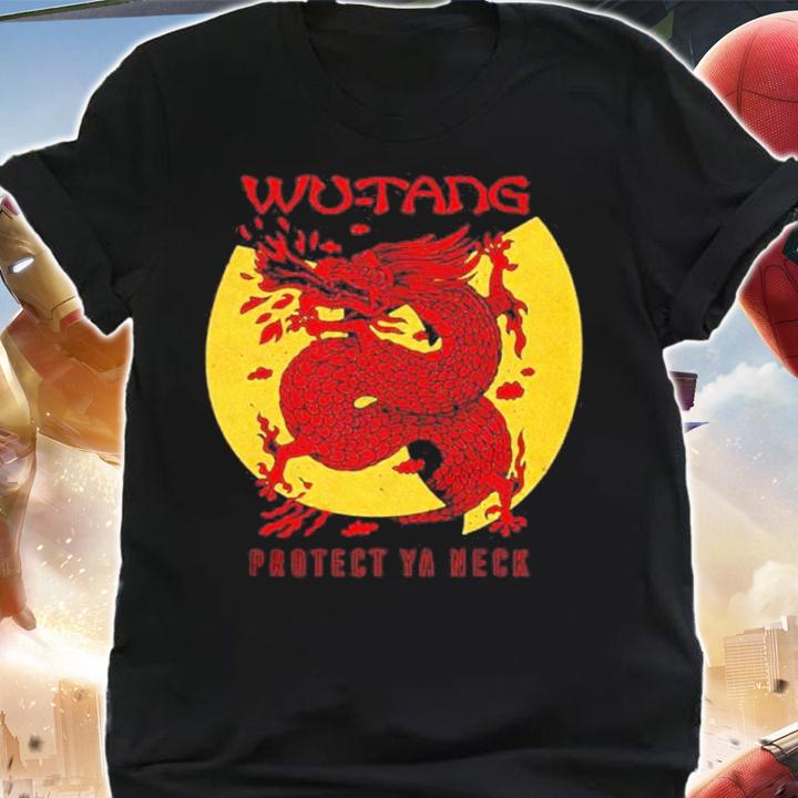 Shaolin Wu Vintage Red Dragon Shirt t-shirt