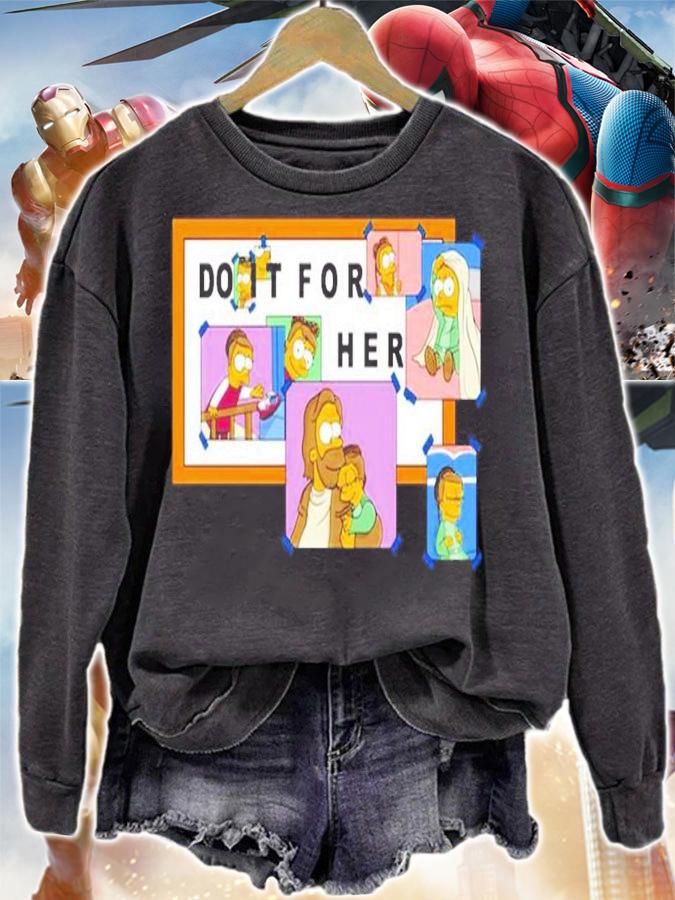 Simpsons do it for her shirt t-shirt
