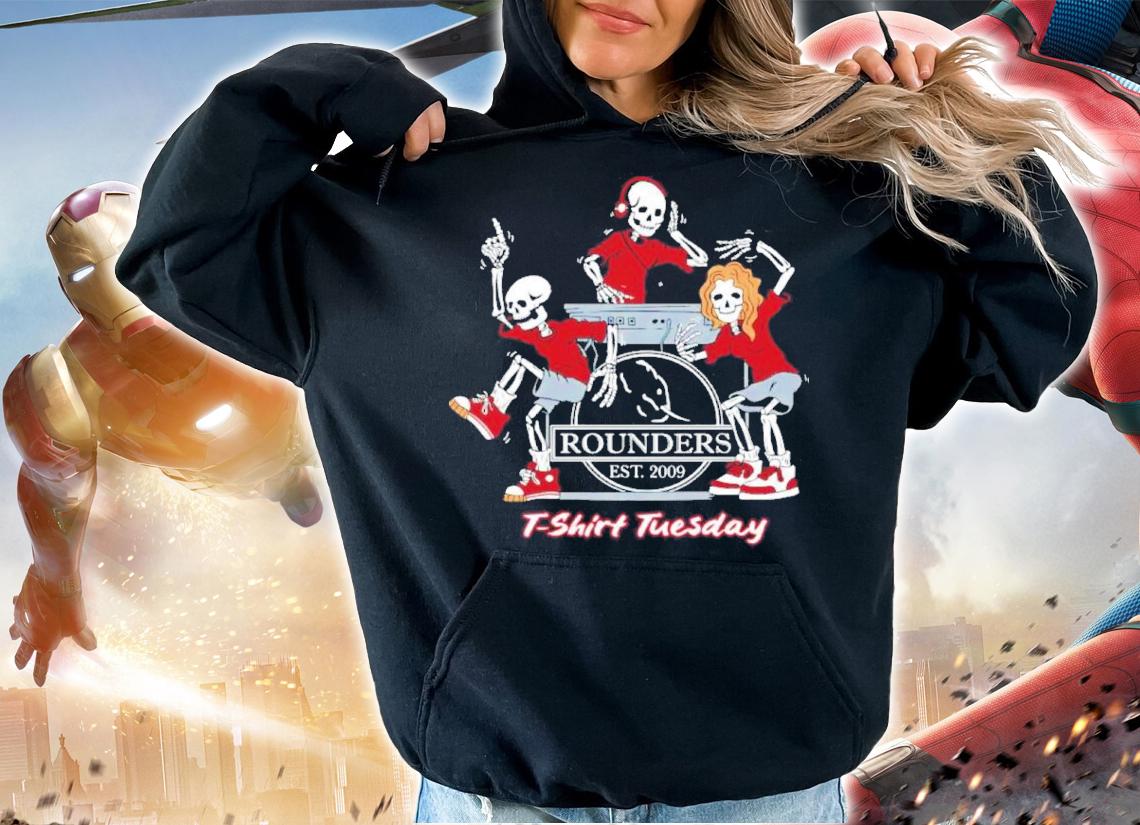 Skeleton Rounders T-shirt Tuesday Shirt t-shirt