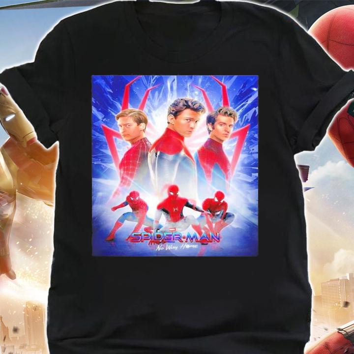 Spider-Man No Way Home Poster Movie Unframed Shirt t-shirt