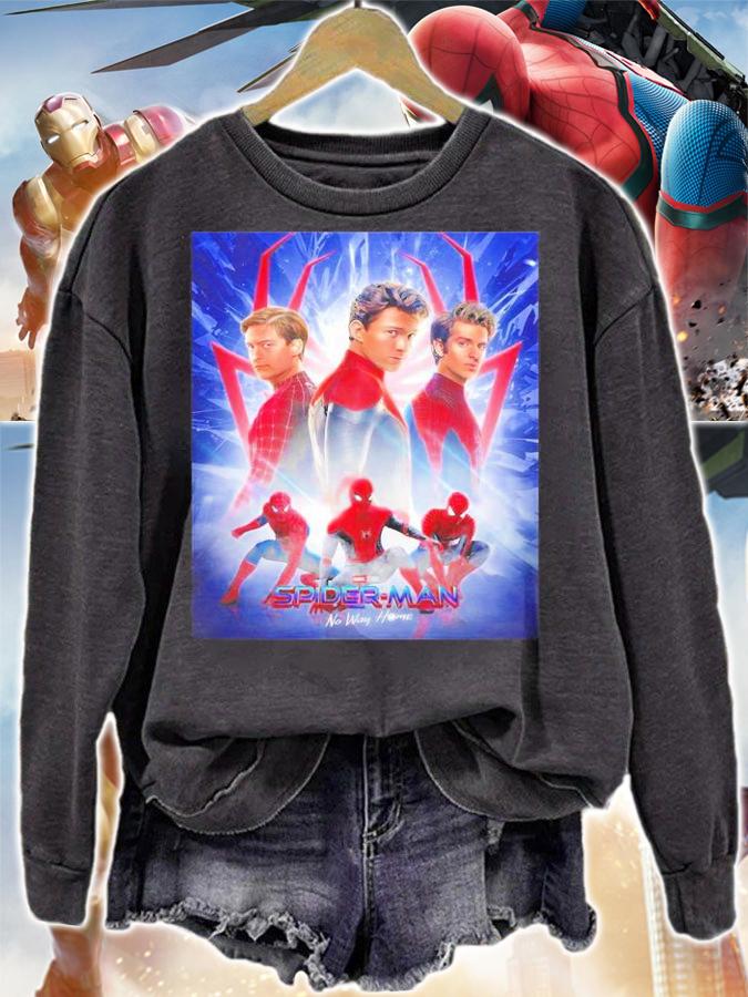 Spider-Man No Way Home Poster Movie Unframed Shirt t-shirt