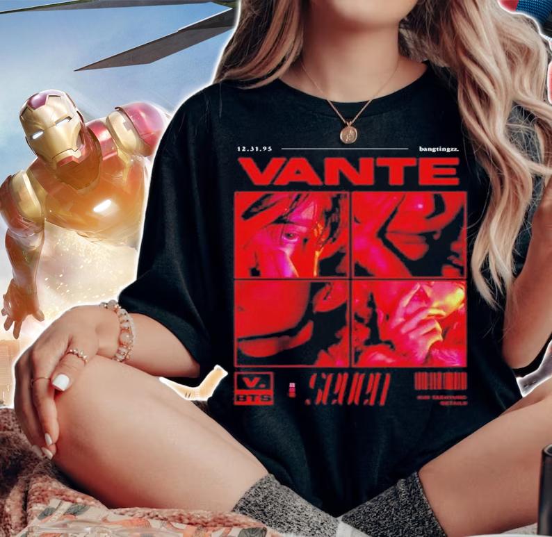 Taehyung Vante vintage shirt t-shirt woman shirt