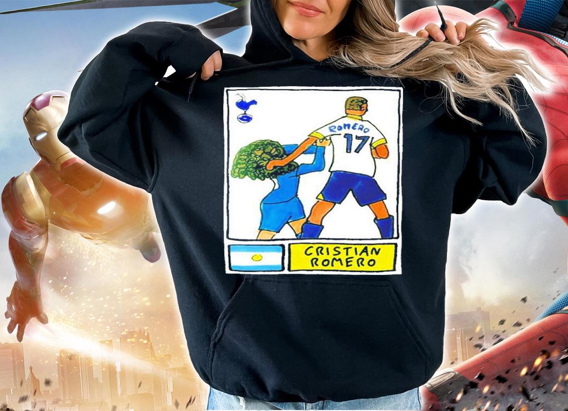 The Spurs Coys Cristian Romero Not Committing A Foul Shirt t-shirt hoodie