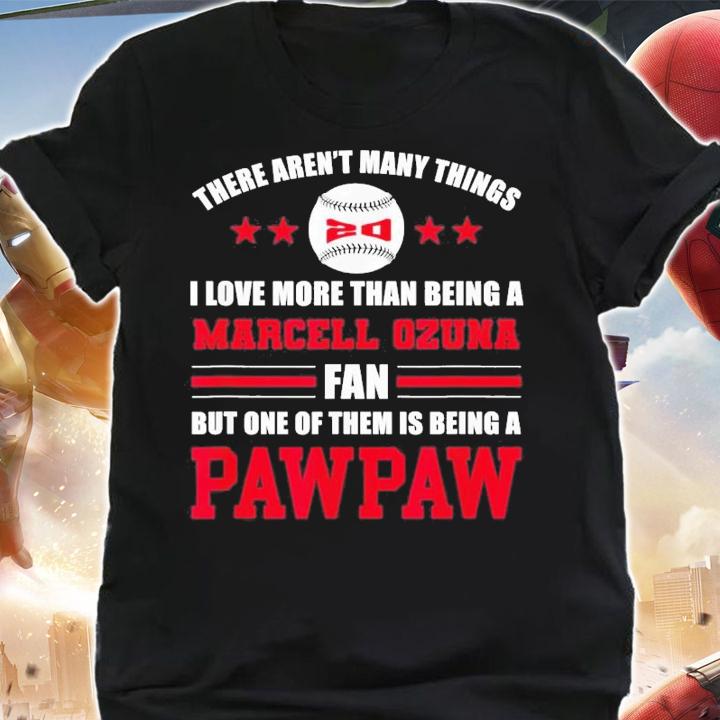 There Aren't Many Things I Love More Than Being A Marcell Ozuna Fan T-Shirt t-shirt