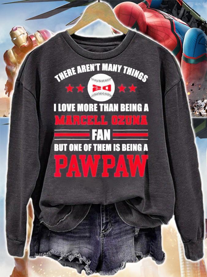There Aren't Many Things I Love More Than Being A Marcell Ozuna Fan T-Shirt t-shirt