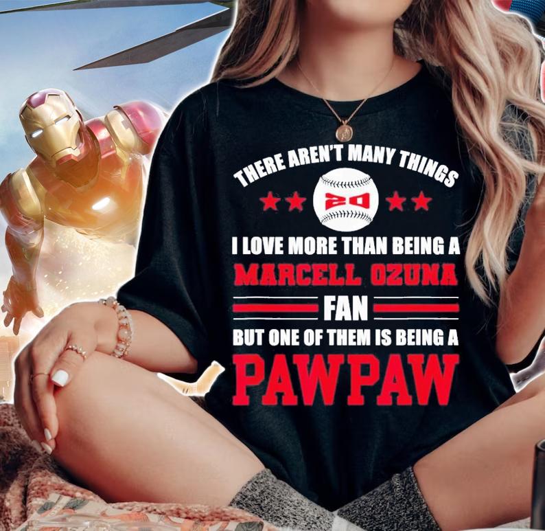 There Aren't Many Things I Love More Than Being A Marcell Ozuna Fan T-Shirt t-shirt