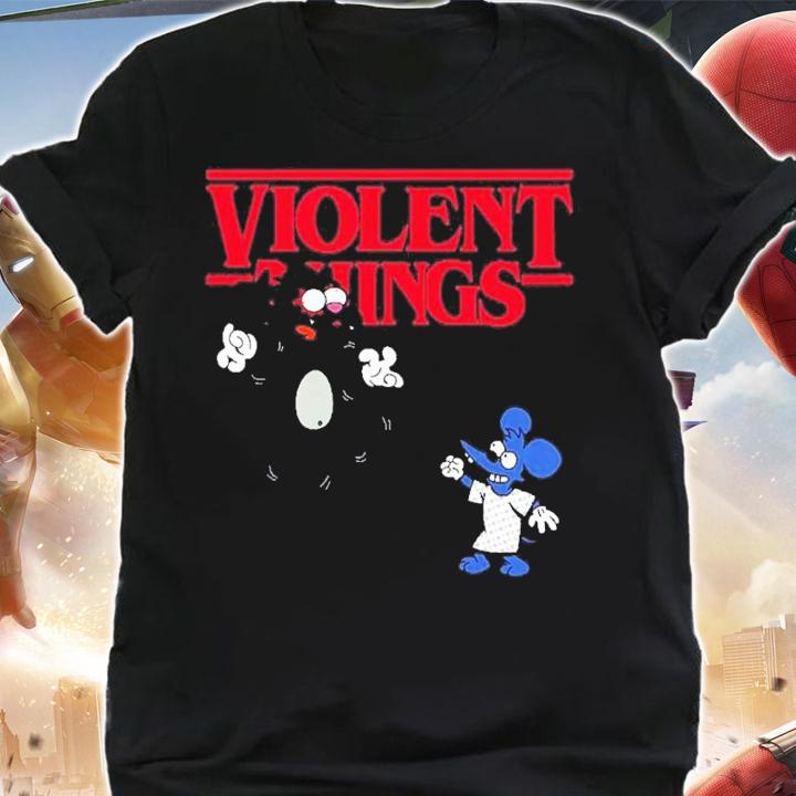 Violent Things Stranger Things shirt t-shirt