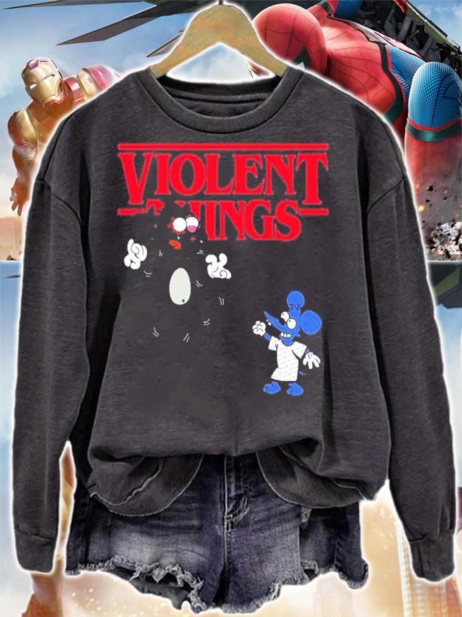 Violent Things Stranger Things shirt t-shirt