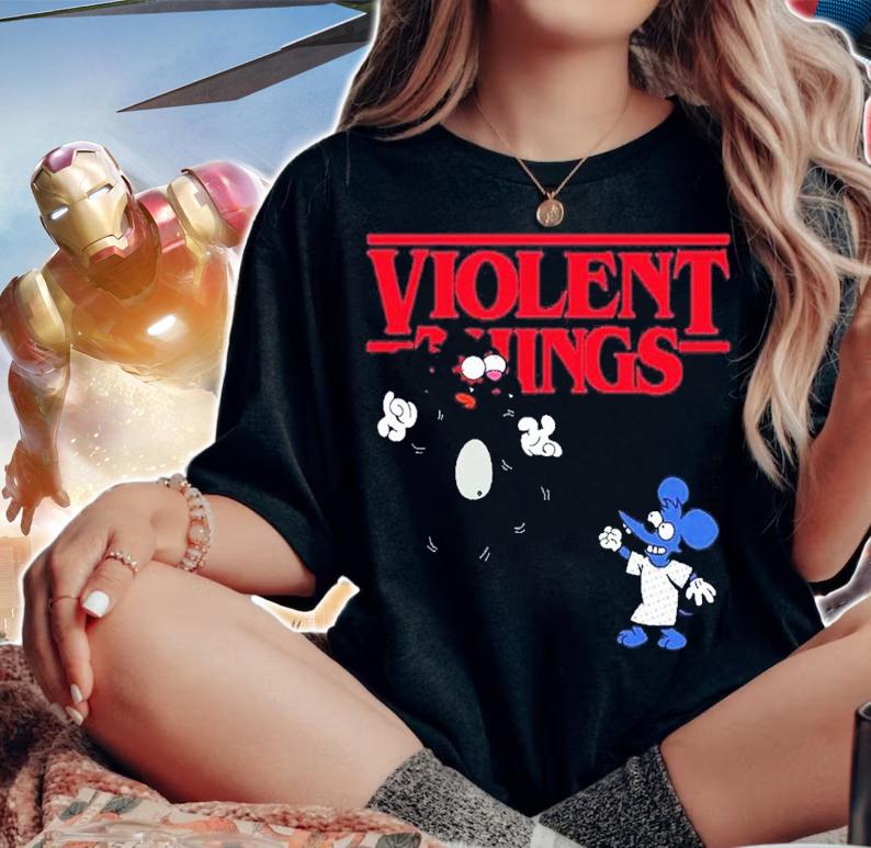 Violent Things Stranger Things shirt t-shirt