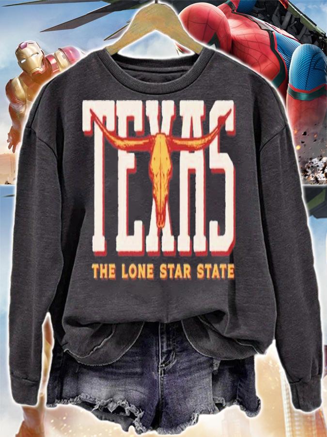 Texas Skull The Lone Star State Shirt t-shirt sweatshirt