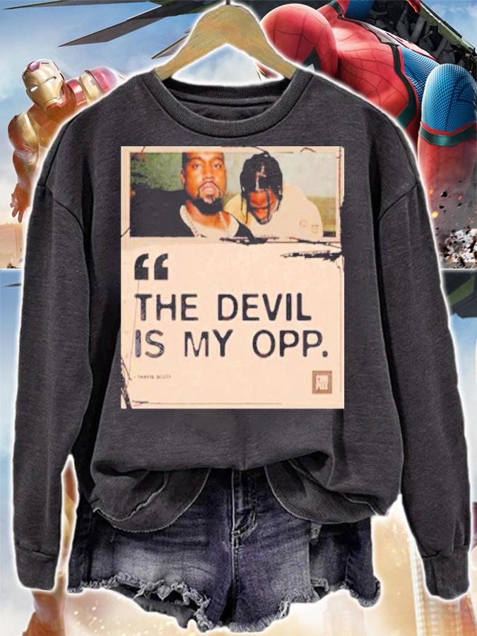 The Devil Is My OPP Travis Scott Shirt t-shirt