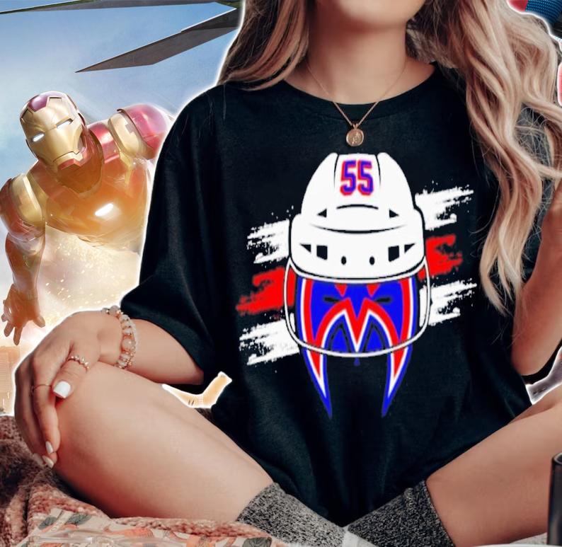The Warrior 55 We Bleed Blue NYC Shirt t-shirt woman shirt