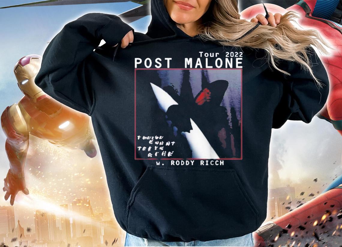 Tour 2022 Post Malone Roddy Ricch Shirt t-shirt