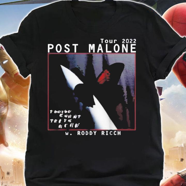 Tour 2022 Post Malone Roddy Ricch Shirt t-shirt
