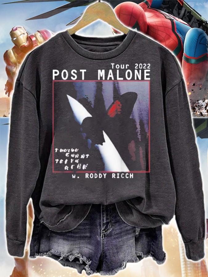Tour 2022 Post Malone Roddy Ricch Shirt t-shirt